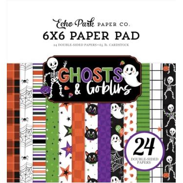 Imagem de Echo Park Paper Bloco de papel Ghosts and Goblins, 15 x 15 cm, multi