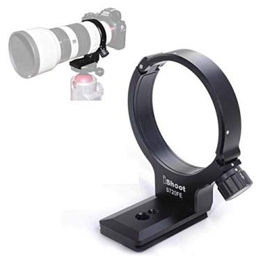 Imagem de Anel de suporte de lente de metal mais recente para Sony FE 70-200 mm f/4 G OSS SEL70200G - A parte inferior é a placa de liberação rápida da câmera