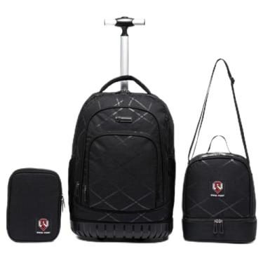 Imagem de Kit Mochila Executiva Trabalho Swissport Resistente