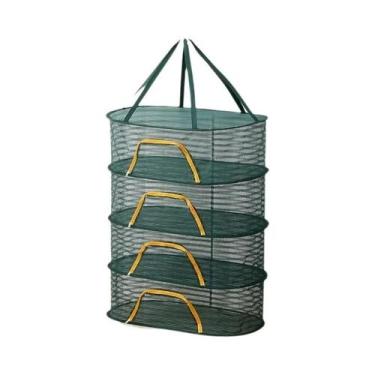 Imagem de Rede De Secagem De Alimentos Dobrável Anti-mosquito, Malha De Ervas, V