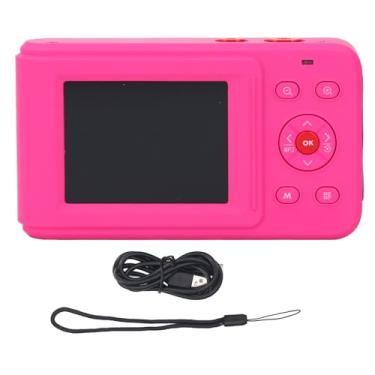 Imagem de Câmera digital 72mp 2.5k Vídeo Dual Câmera Compact 16x Câmera de selfie automática Zoom para reuniões de viagens Graduação (Vermelho)