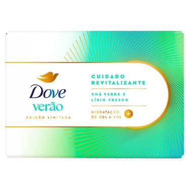 Imagem de Sabonete Dove Verão Cuidado Revitalizante Chá Verde e Lírio Fresco 90g