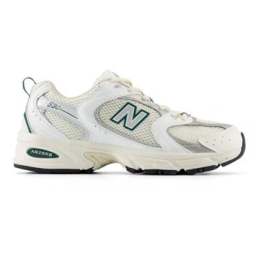 Imagem de Tênis New Balance 530 Unissex (Bege/Verde, BR, Adulto, Numérico, 40)