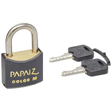 Imagem de Cadeado Color Line, Papaiz, CR30, Preto