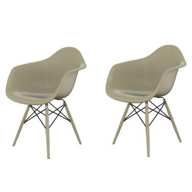 Imagem de Conjunto com 2 Cadeiras Eames Arm DSW Fendi