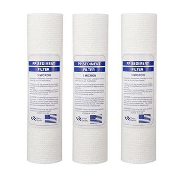 Imagem de DimyFew 10"x2.5" 120g PP Sedimento Filtro de água Casa Cartucho Osmose, 5 mícron