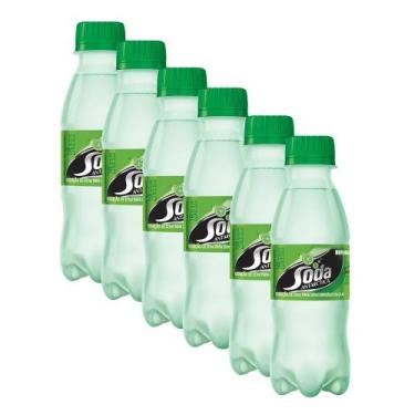 Imagem de Kit 6 Refrigerante Soda Limonada Antarctica 200ml - Antárctica