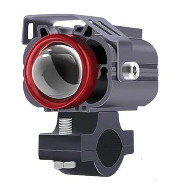 Imagem de Farol de Milha para Moto, Farol Led de Alto Potencia para Moto(2 Peça + Interruptor(2 Fase))
