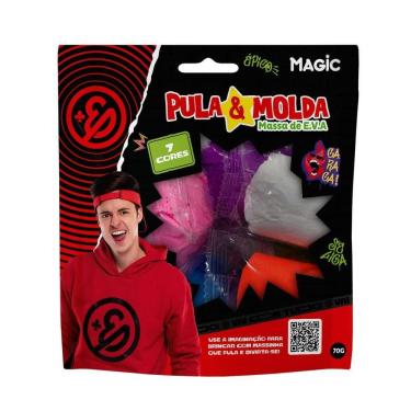 Imagem de Enaldinho Massa Pula e Molda E.V.A. 70g - Ciranda Cultural