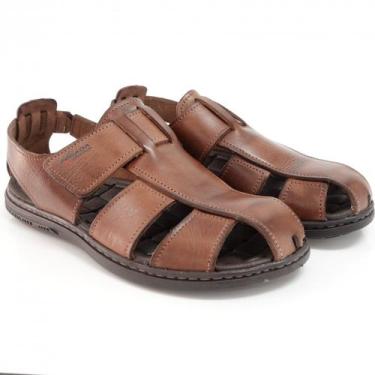 Imagem de Sandália Pegada 131287-01, Marrom, 39