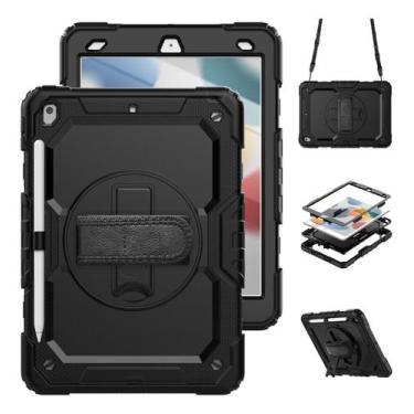 Imagem de Capa Antiimpacto 3 Em 1 Para iPad 10.2/iPad 7a/8a/9a Geração - Zabom, 