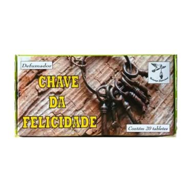 Imagem de Incenso Defumador De Ambiente Chave Da Felicidade Caixa Com 20 Unidades - Oferta