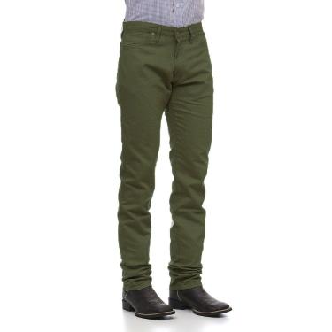 Imagem de Calça Jeans Verde Masculina Cowboy Cut Wrangler 38260