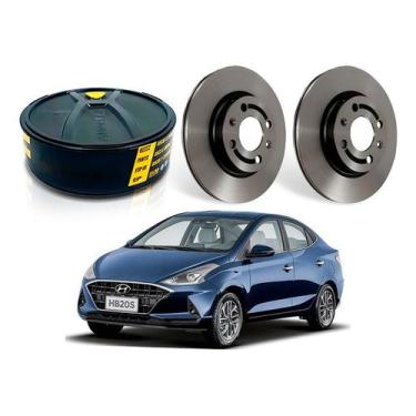 Imagem de Disco Freio Dianteiro Hb20s 1.0 12v Aspirado 2020 A 2022 - Fremax