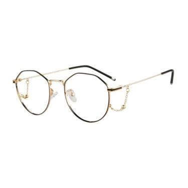 Imagem de HPIRME Óculos de sol femininos com lentes bloqueadoras de luz (C2 Anti azul)