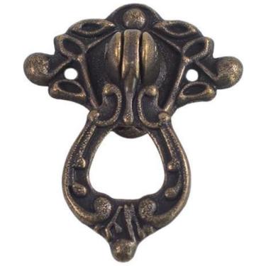 Imagem de Puxador Colonial Cristaleira Móveis Antigos Luiz Xv 4 Un.