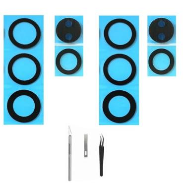 Imagem de 2 conjuntos de lentes de câmera traseira de vidro de substituição de vidro para Samsung Galaxy S25 S25+ S25 Edge S25 Ultra, com kit de ferramentas de reparo (S25 Ultra)