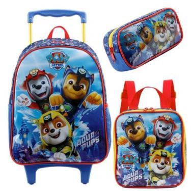 Imagem de Mochila Escolar com Rodas Patrulha Canina 16 ul Xeryus