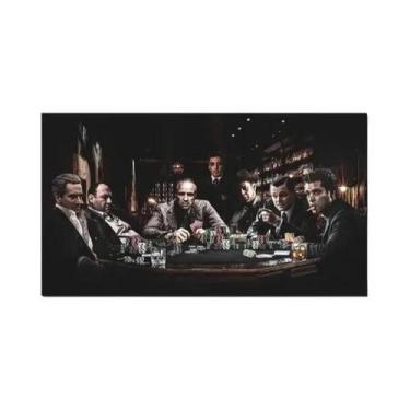 Imagem de Pôster De Filme Do Filme Godfather Pulp Fiction Scarface, Pintura Em T