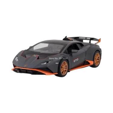 Imagem de Modelo De Carro Lamborghini Huracan STO Revuelto Para Meninos, Escala 