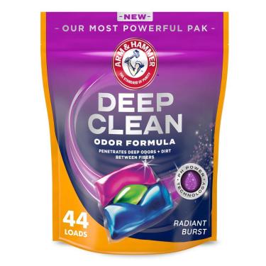 Imagem de Detergente para roupa ARM & HAMMER Deep Clean Odor 44 Power Paks