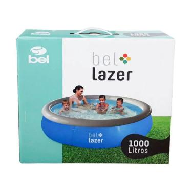 Imagem de Piscina Inflável Bel Fix 1000 Litros Azul 10000