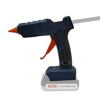 Imagem de Máquina de de fusão a quente elétrica portátil sem fio 100W Aquecimento rápido de alta potência para artesanato de artesanato de diy Reparos domésticos verde preto 220mm