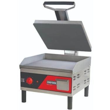 Imagem de Chapa Elétrica C/ Prensa 45x40cm Ce042t Inox Croydon 220v