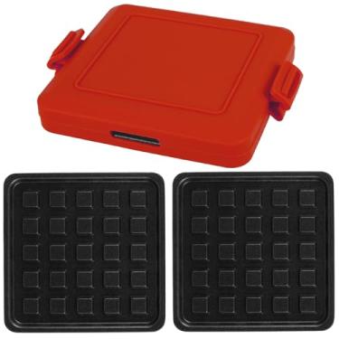 Imagem de Sanduicheira antiaderente para micro-ondas com tiras de silicone ajustáveis, sanduicheira rápida para micro-ondas, máquina de lavar louça, máquina de queijo grelhado para