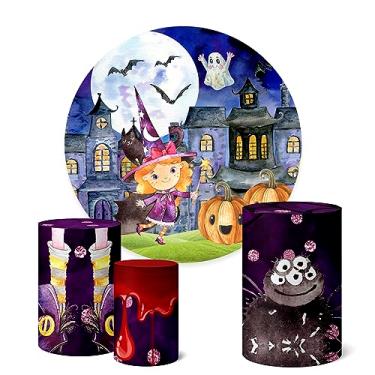 Imagem de Trio Capas Cilindro e Painel Festa 1,50m Halloween (K1HAL0006)