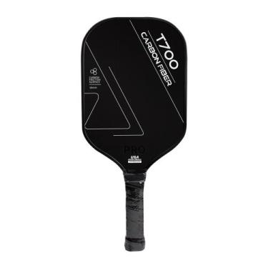 Imagem de Raquete Pickleball Carbono - IDEALE, Preto