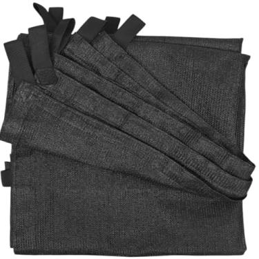 Imagem de Rolo de Tela de Sombreamento 80% Preto Reforçado Sombrite 3x5metros Garagem Brisa e Sombra