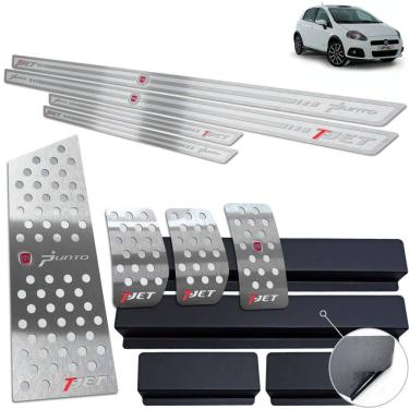 Imagem de Punto T-Jet 2007 12 Soleira Pedaleira Manual  Descanso Prata