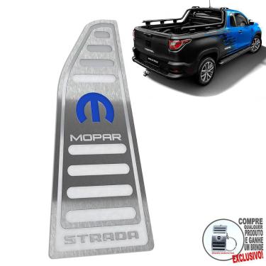 Imagem de Descanso De Pé Em Aço Inox Fiat Strada Mopar