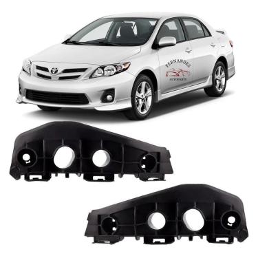 Imagem de Par Guia Parachoque Dianteiro Corolla 2012 2013 2014 Novo