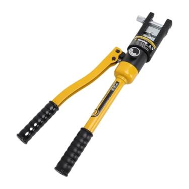 Imagem de Luocute Ferramenta de Crimpagem Hidráulica 16T 16 AWG a 300 Bateria Ferramenta de Crimpagem de Cabo Curso Hidráulico Lug Crimper Crimper de Terminal Elétrico Com 11 Pares de Matrizes