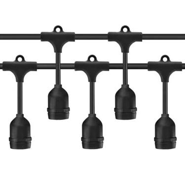 Imagem de Varal de Luzes 10 Metros Extensao 10 Bocais 10w Decoraçao Iluminaçao Festa Evento Formatura