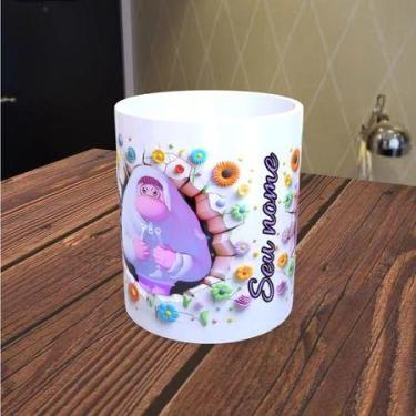 Imagem de Caneca Porcelana Divertidamente 2 Personalizada com Seu Nome Efeito 3D