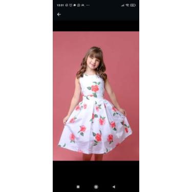 Imagem de Vestido infantil flores - DI MARIAZINHA MODAS