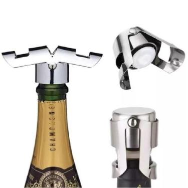 Imagem de Tampa rolha champanhe espumante vinho bomba pressao - Multicoisa da Pa