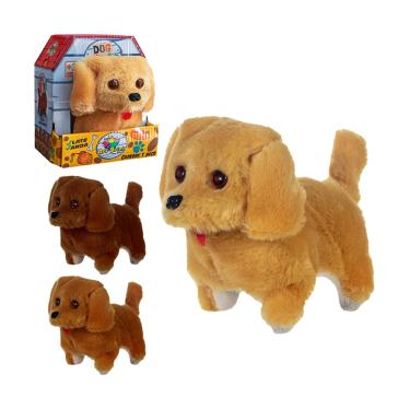 Imagem de Cachorrinho de Pelúcia Dog Toy Late e Anda - Art Brink