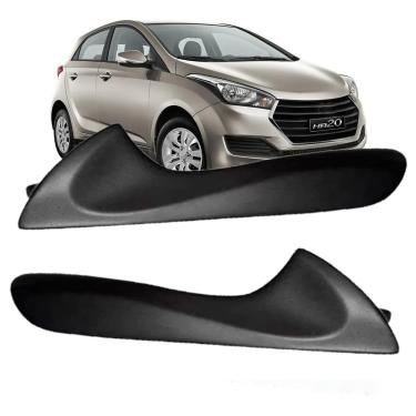 Imagem de Par Alavanca Puxador Da Maçaneta Interna Hb20 Sedan Até 2019