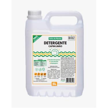 Imagem de Detergente de Capim Limão Biodegradável BioZ Green 5L