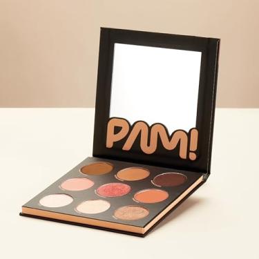 Imagem de PALETA MULTIFUNCIONAL 9 CORES - CONTORNO + BLUSH + ILUMINADOR 9 NECESSÁRIOS! PAM BY PAMELLA