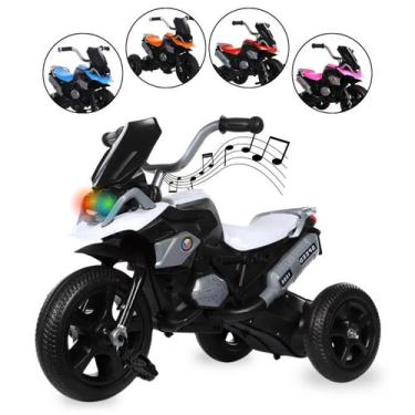 Imagem de Triciclo Infantil Passeio com Pedal 3 Rodas Brinquedo com Música e Som