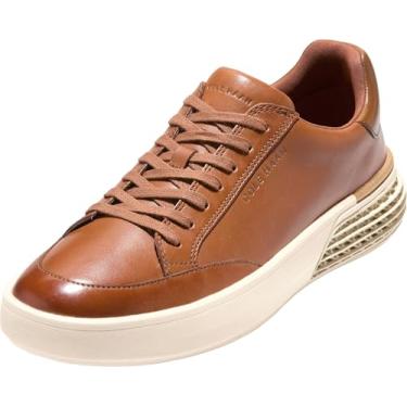 Imagem de Cole Haan Grandpro Halfcourt Skyweave masculino, British Tan/Sp Brn, 42