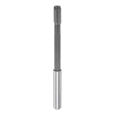 Imagem de Chucking Reamer 7,6 mm H7 Ponta de Carboneto Flautas Retas Haste Redonda Torno Fresadora
