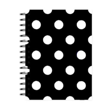 Imagem de Caderno A5 Pontilhado e Pautado Capa Dura 90 Folhas