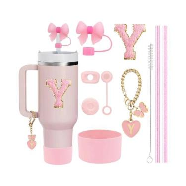 Imagem de Conjunto De Acessórios Para Copo Stanley Com 10 Peças: 2 Canudos, Esco