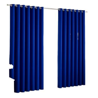 Imagem de Cortina Para Sala Ou Quarto Grande 3,00x2,50 metros Ideal Sala Quarto Escritório Porta (Royal)